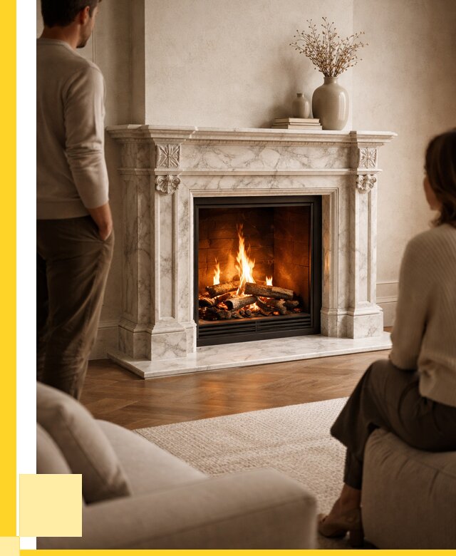 Мраморные камины под ключ в Кызыле от 259275 р. | ЭриданКзл