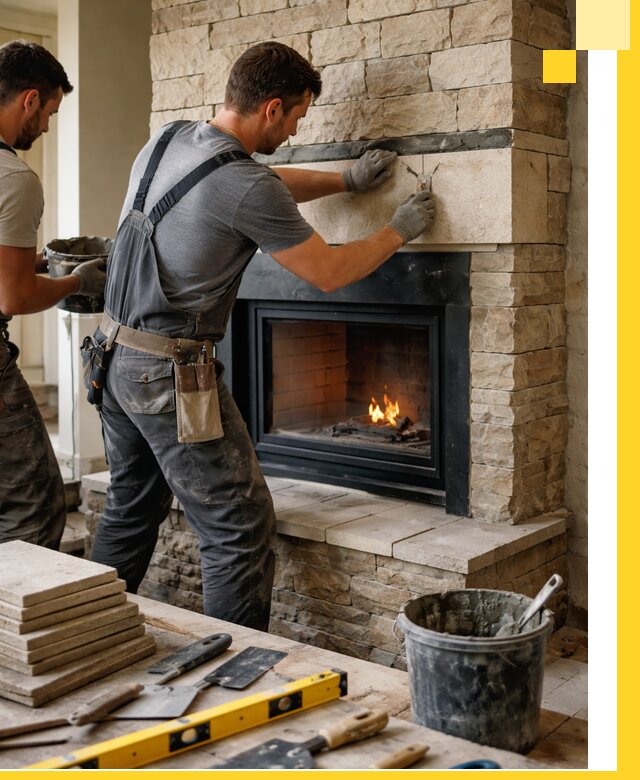 Проектирование и установка открытых каминов в Кызыле