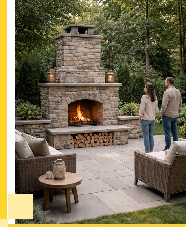 Уличные камины из кирпича в Кызыле от 155565 р. | ЭриданКзл