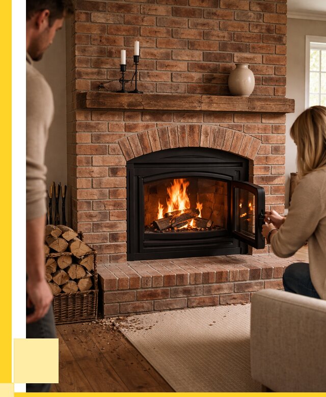 Кирпичные камины под ключ в Кызыле от 155565 р. | ЭриданКзл