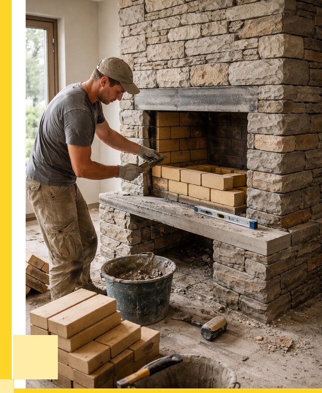 Кладка каминов и камина в Кызыле от 25928 р. ЭриданКзл