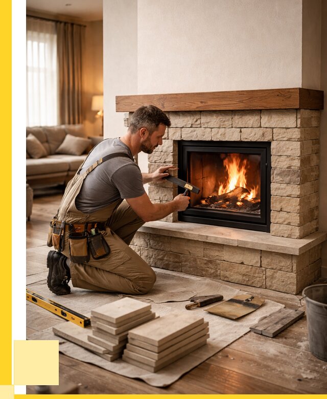 Строительство каминов в Кызыле от 155565 р., ЭриданКзл - под ключ