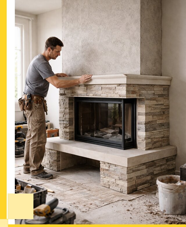 Изготовление каминов под ключ в Кызыле от 155565 р. | ЭриданКзл