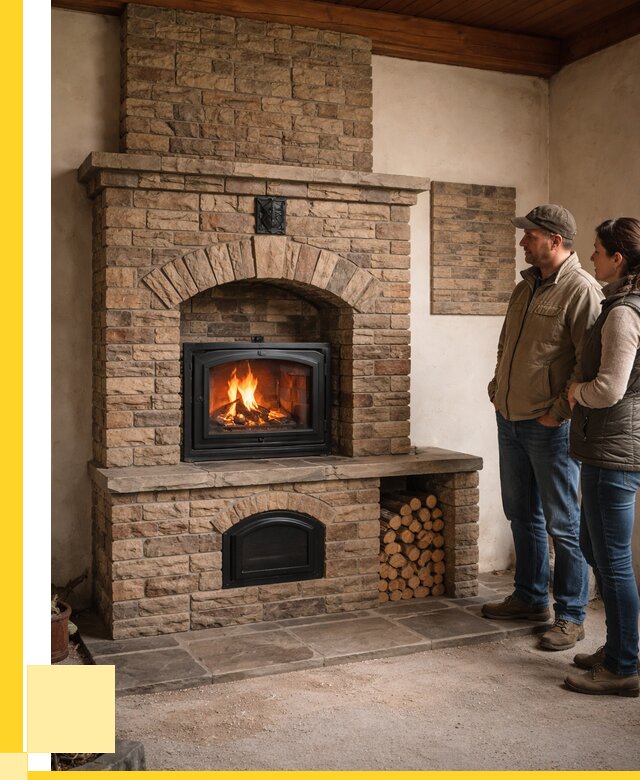 Кирпичная печь под ключ в Кызыле от 155565 р. | ЭриданКзл