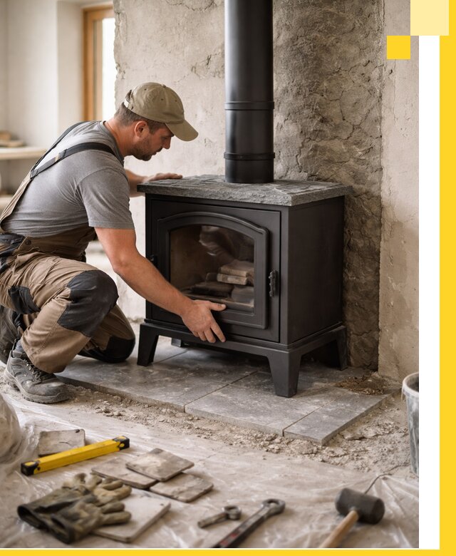 Профессиональный монтаж печей и каминов в Кызыле под ключ