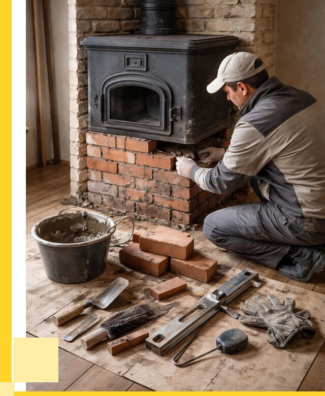 Ремонт печей в Кызыле от 12445 р., услуги печника ЭриданКзл