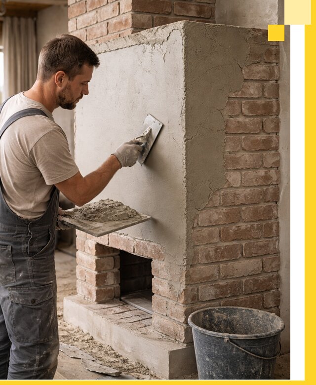 Отделка печей и облицовка каминов в Кызыле под ключ