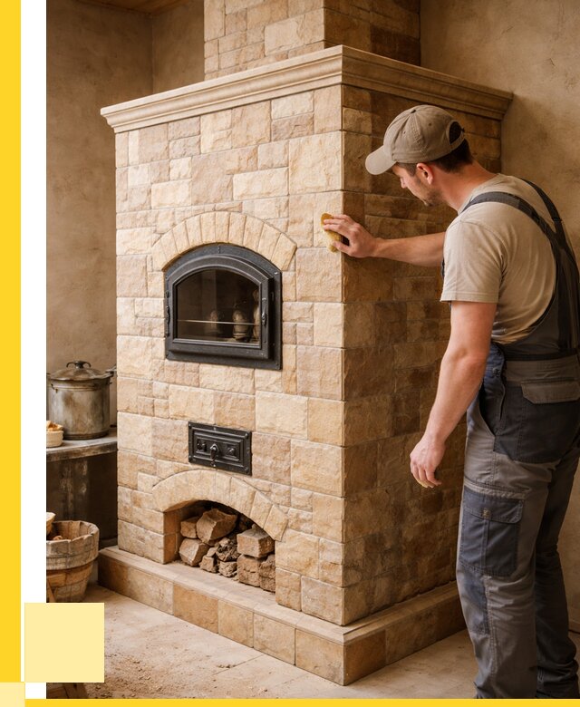 Облицовка печей в Кызыле от 4667 р. под ключ | ЭриданКзл