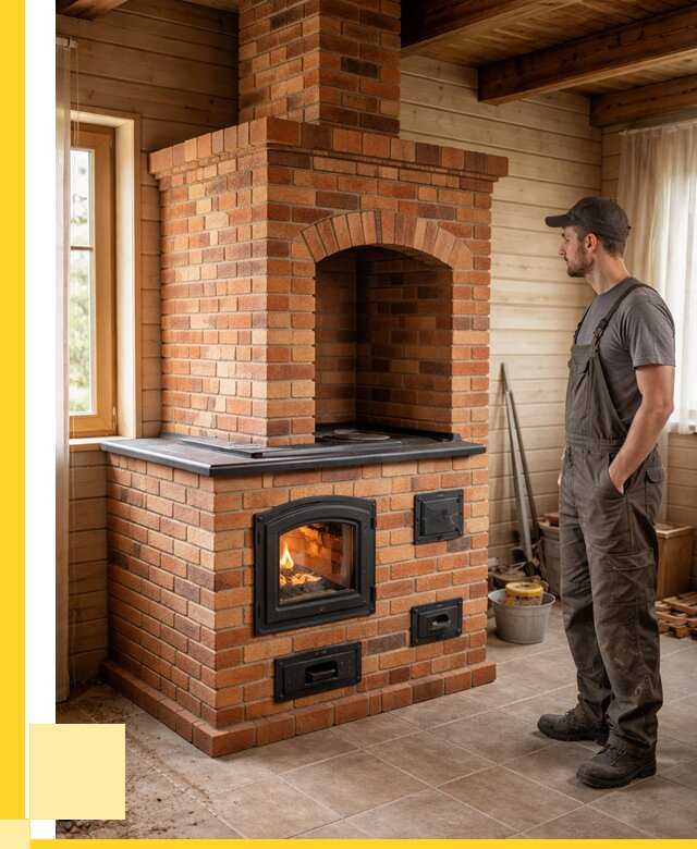 Кирпичные печи в Кызыле: купить от 155565 р. | ЭриданКзл