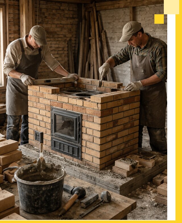 Изготовление и установка варочных печей под ключ в Кызыле