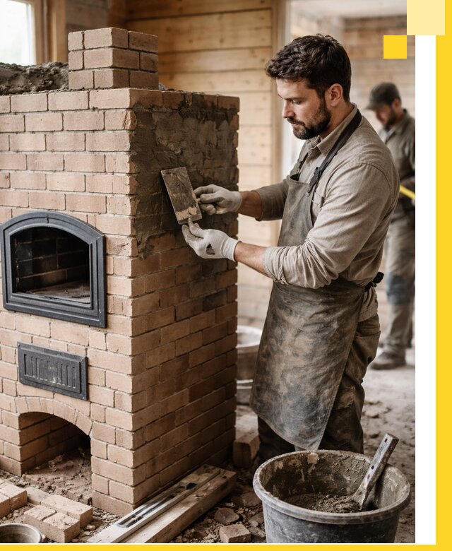 Изготовление и установка печей-шведок под ключ в Кызыле