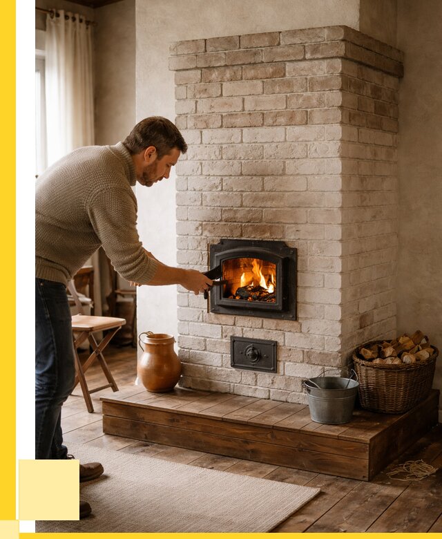 Печь голландка из кирпича в Кызыле от 88154 р. | ЭриданКзл