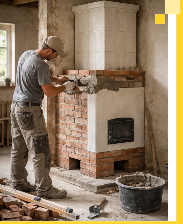 Изготовление и установка печей-голландок под ключ в Кызыле