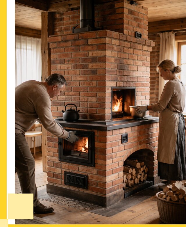 Печи для загородного дома под ключ в Кызыле от 82968 р. | ЭриданКзл