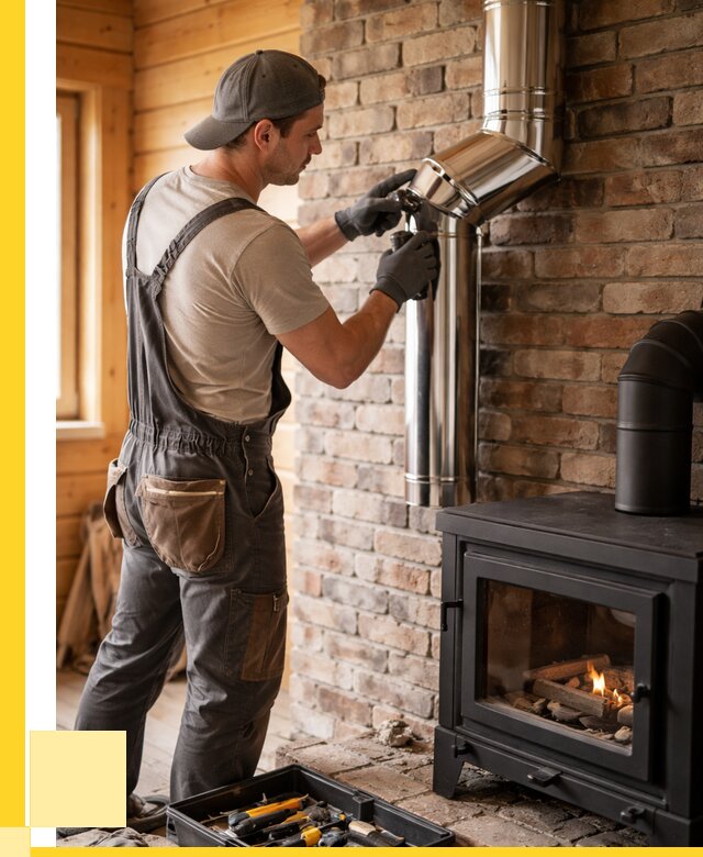 Монтаж дымоходов для печей в Кызыле от 7778 р. | ЭриданКзл