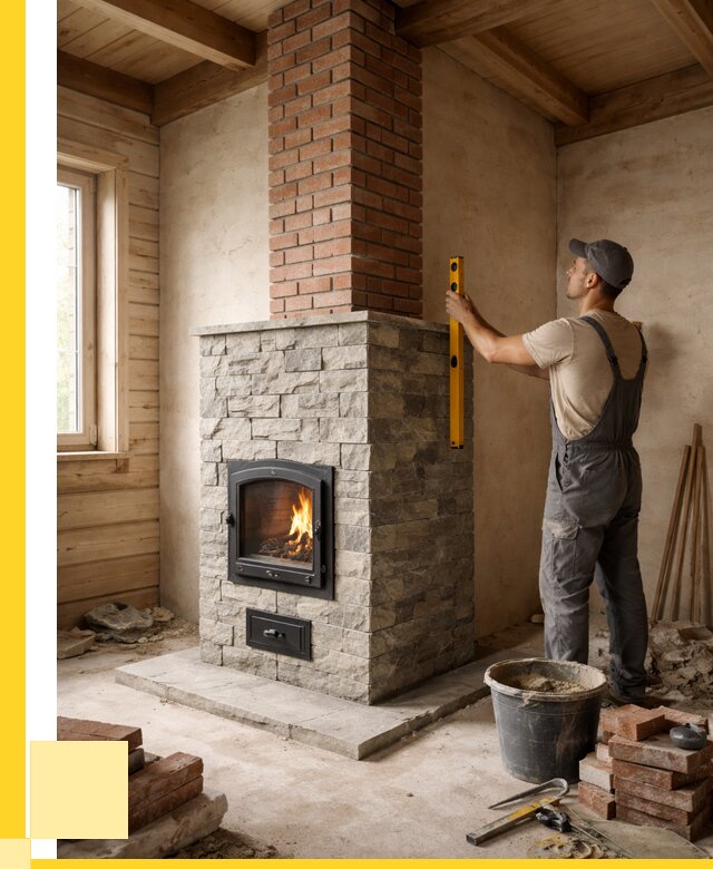 Печи и дымоходы под ключ в Кызыле от 46670 р., ЭриданКзл