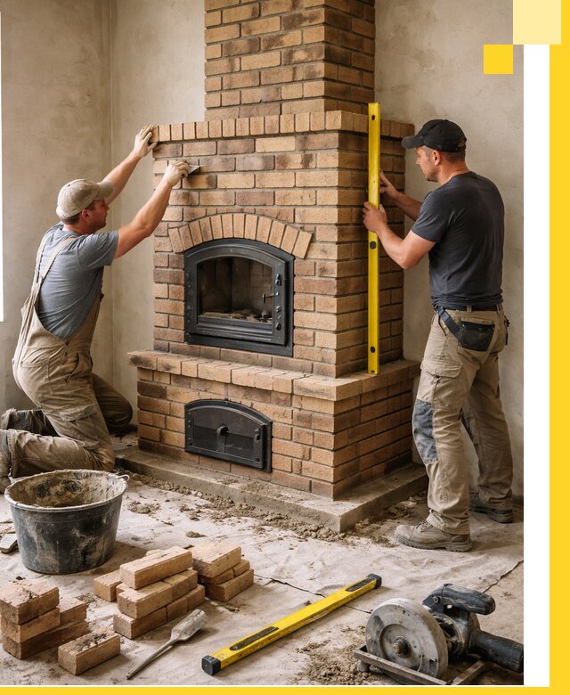 Продажа и установка печей и каминов для дома под ключ в Кызыле