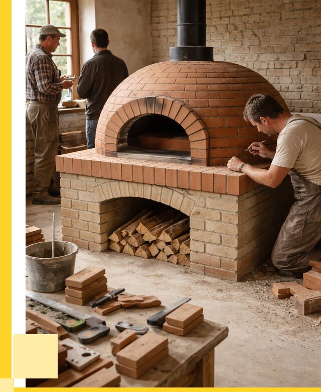 Помпейская печь дровяная для пиццы в Кызыле | ЭриданКзл от 207420 р.