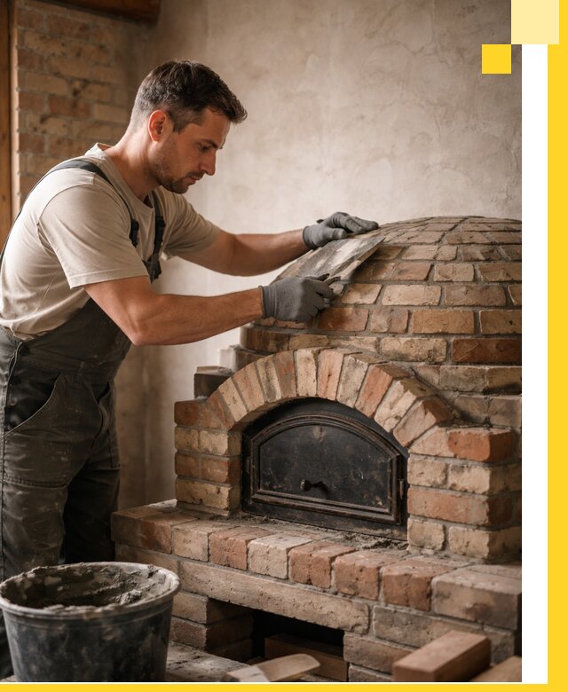 Изготовление и монтаж помпейских печей на заказ в Кызыле