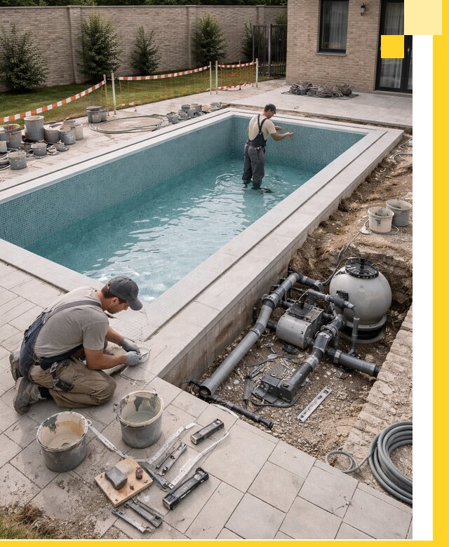 Строительство бассейнов под ключ в Кызыле: проекты и монтаж