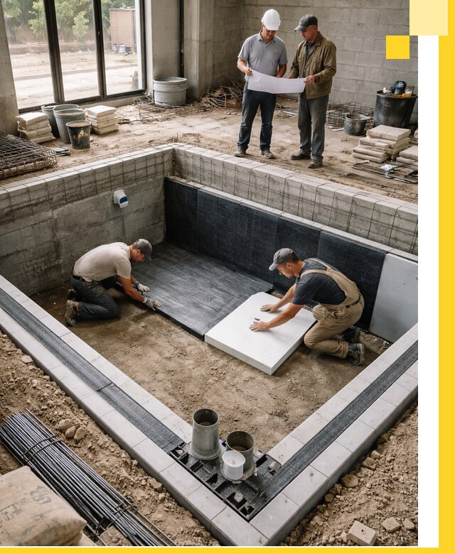 Проекты частных и общественных бассейнов под ключ в Кызыле