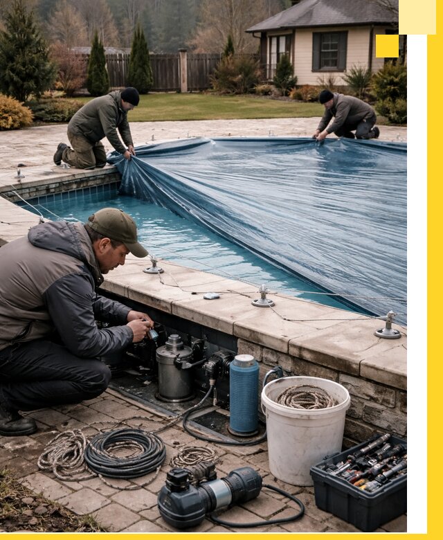 Консервация бассейнов в Кызыле: подготовка к длительному хранению