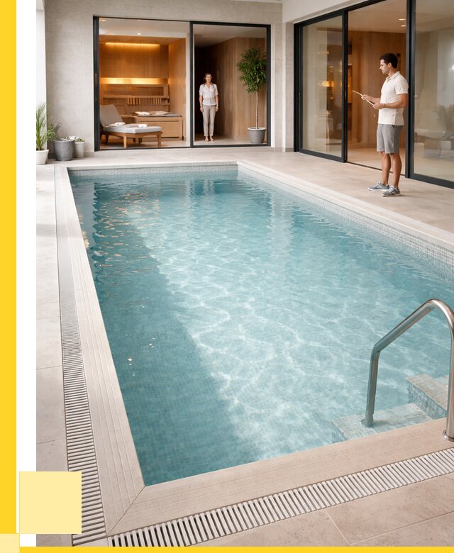 Отделка бассейна пленкой ПВХ в Кызыле от 3630 р. - ЭриданКзл