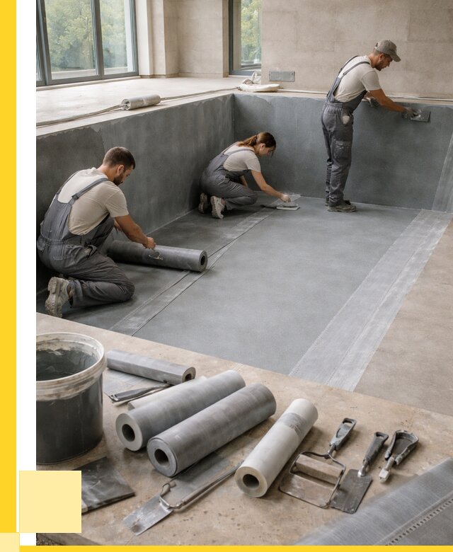 Гидроизоляция бассейнов в Кызыле от 2074 р., ЭриданКзл