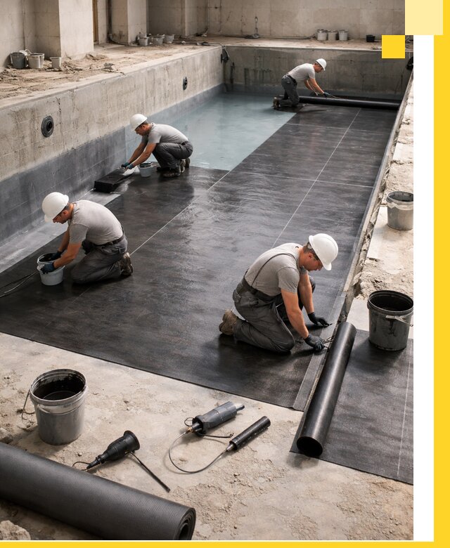 Профессиональная гидроизоляция бассейнов и чаш в Кызыле под ключ