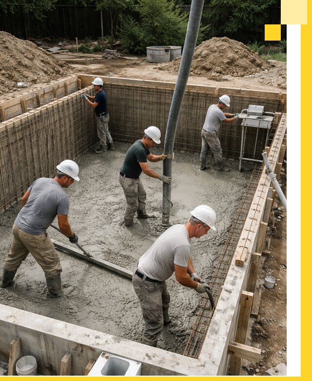 Строительство бетонных бассейнов под ключ в Кызыле