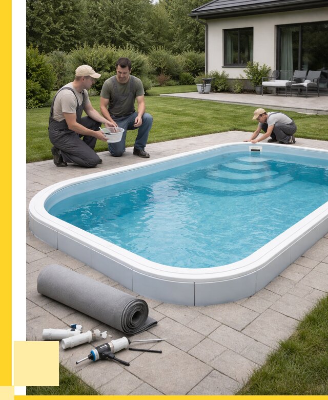 Пластиковый бассейн купить в Кызыле от 259275 р., ЭриданКзл