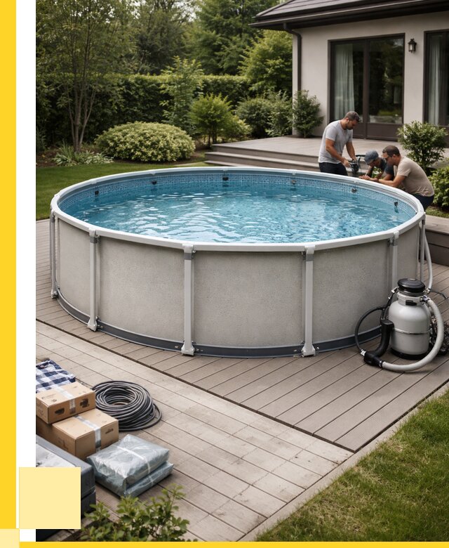 Купить каркасные бассейны в Кызыле от 46670 р. | ЭриданКзл