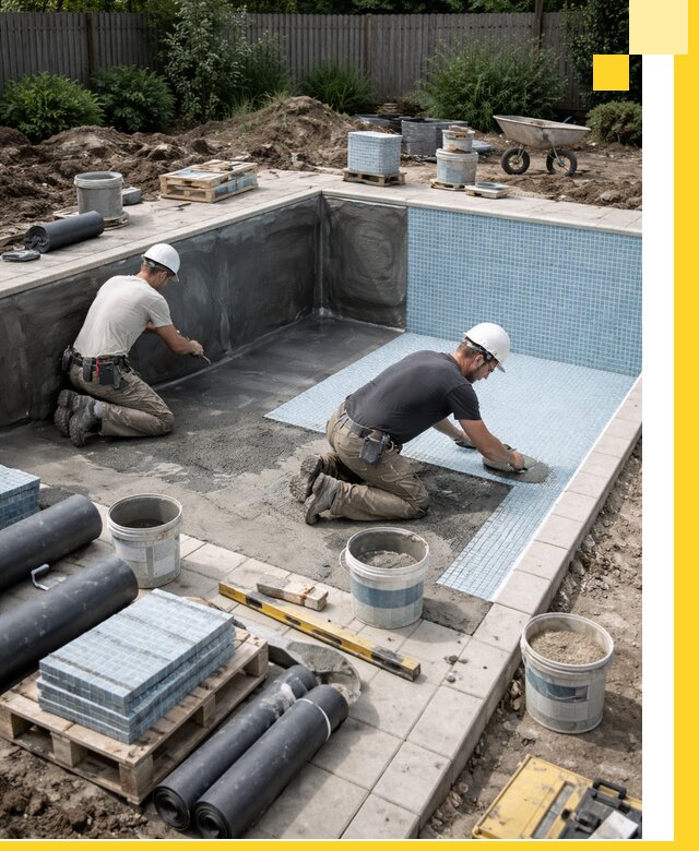 Проектирование и строительство стационарных бассейнов в Кызыле