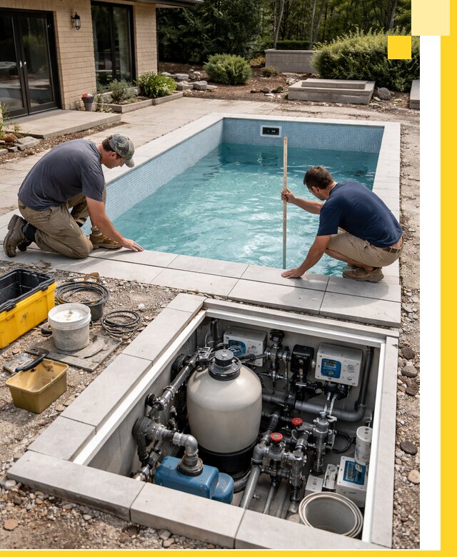 Строительство качественных домашних бассейнов под ключ в Кызыле