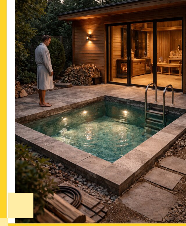 Бани с бассейном под ключ в Кызыле от 98525 р. | ЭриданКзл