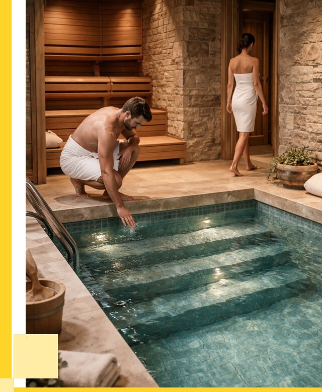 Сауна с бассейном под ключ в Кызыле от 124452 р., ЭриданКзл