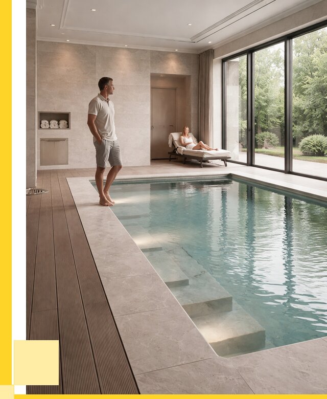 Бассейны в коттедже под ключ в Кызыле от 1244520 р. | ЭриданКзл