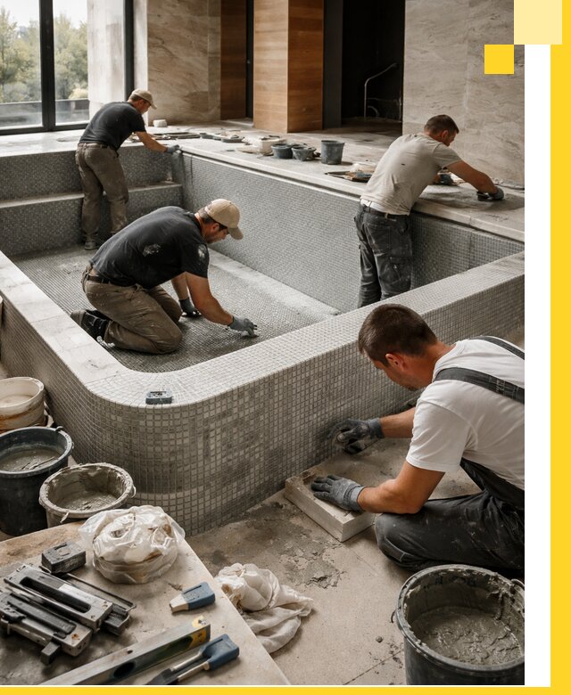 Строительство и установка СПА бассейнов под ключ в Кызыле