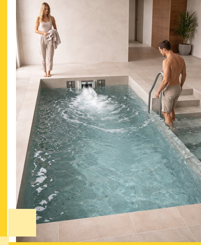 Бассейн с противотоком в Кызыле от 259275 р. | ЭриданКзл