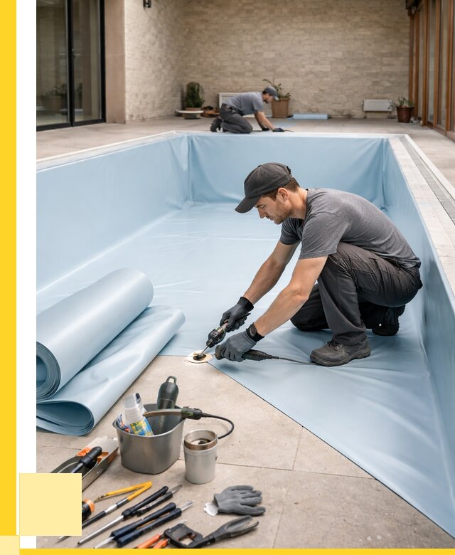 Пленка ПВХ для бассейнов в Кызыле от 2593 р. | ЭриданКзл