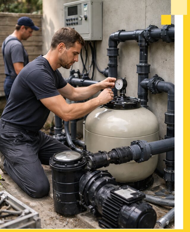 Поставка и монтаж фильтровального оборудования для бассейнов в Кызыле