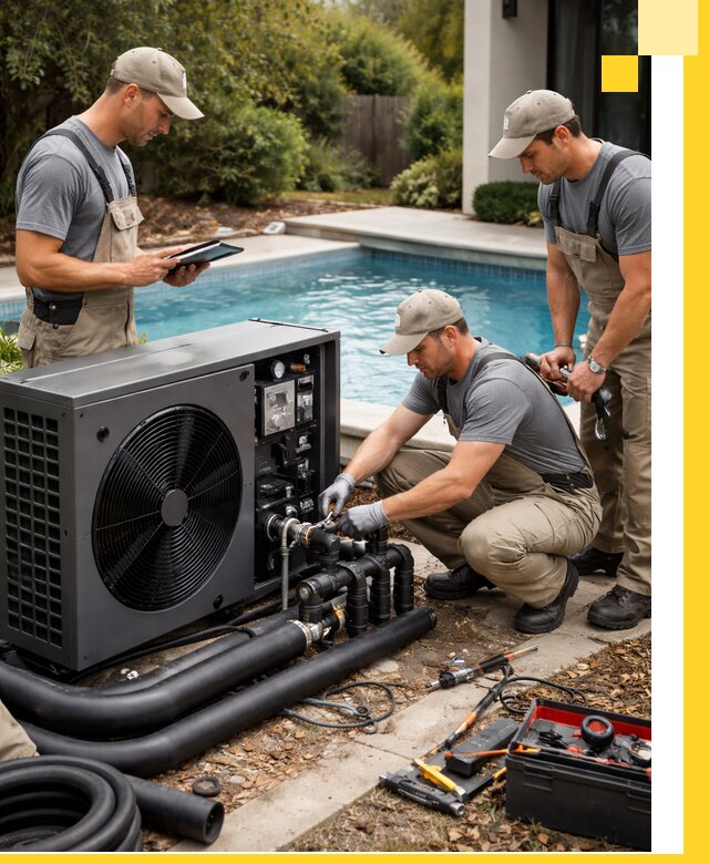 Проектирование и установка тепловых насосов для бассейнов в Кызыле