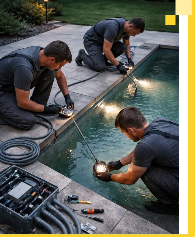 Профессиональное освещение бассейнов в Кызыле: дизайн и монтаж