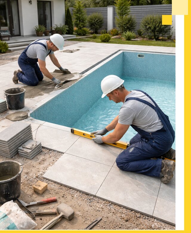 Строительство и монтаж плавательных бассейнов под ключ в Кызыле