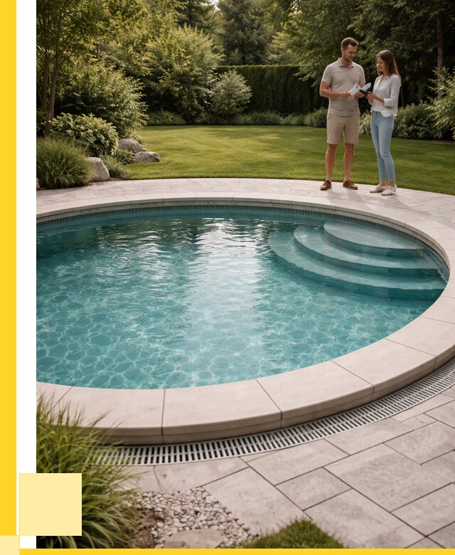 Круглые каркасные бассейны купить в Кызыле от 259275 р. | ЭриданКзл