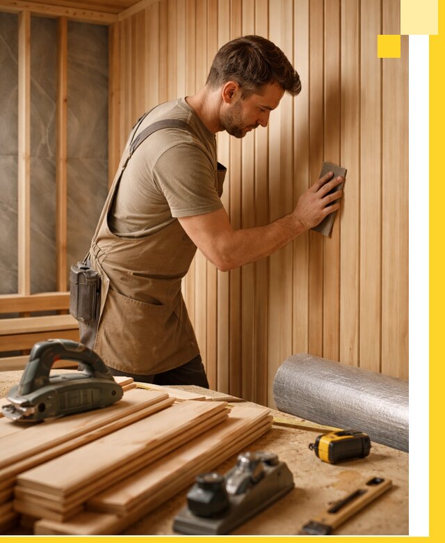 Профессиональная отделка саун и парных под ключ в Кызыле