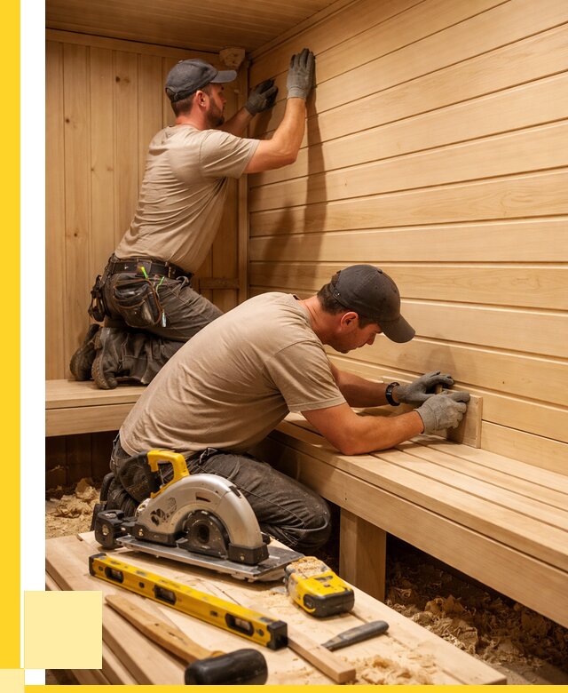 Обшивка саун вагонкой в Кызыле от 2593 р. | ЭриданКзл