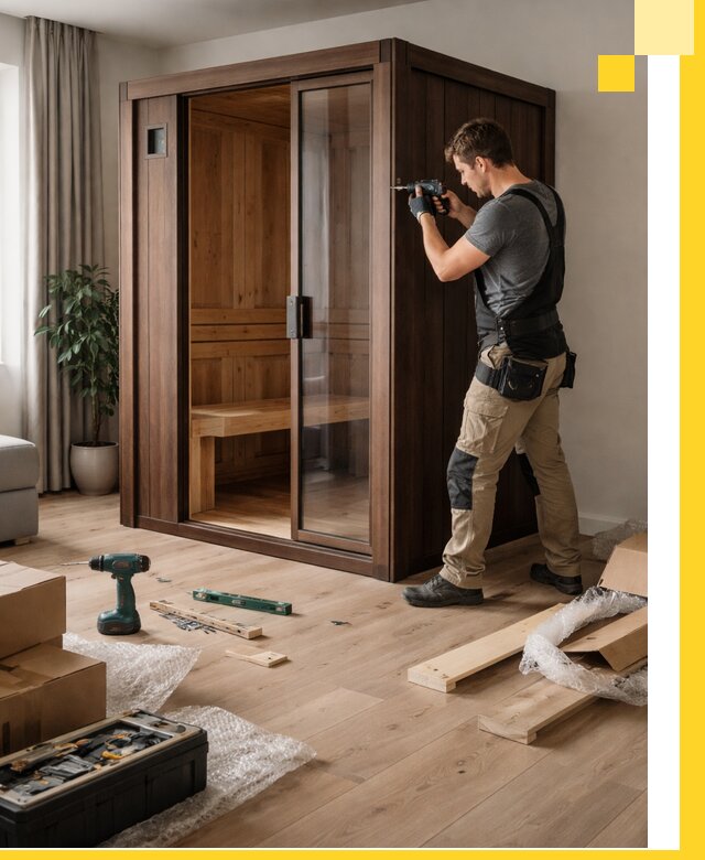 Установка и производство мини саун под ключ в Кызыле