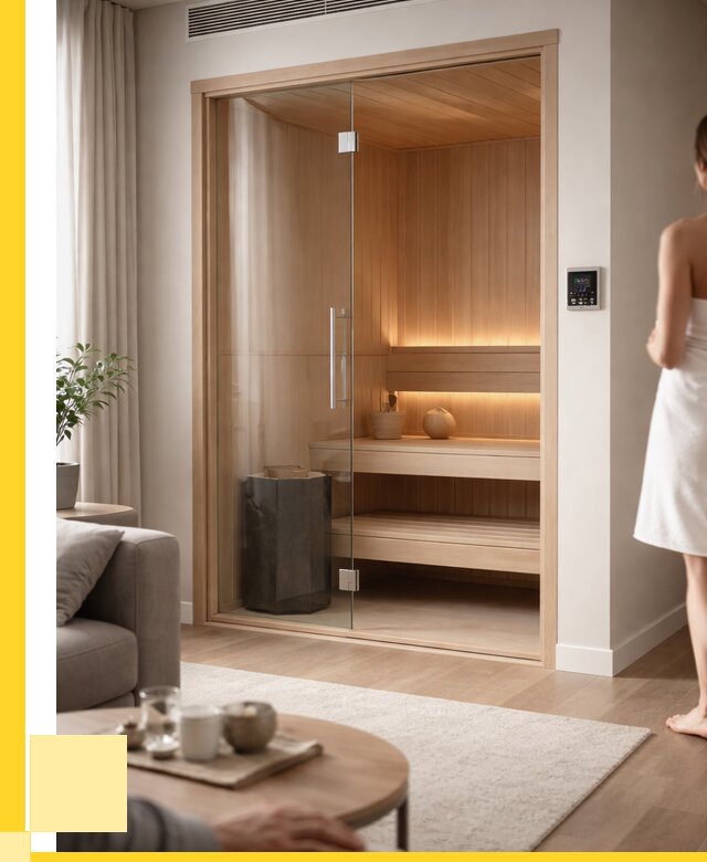 Сауна в квартире под ключ в Кызыле от 124452 р. ЭриданКзл