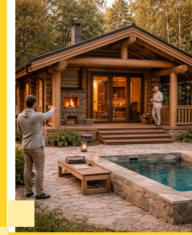 Проекты бань и хамам в Кызыле от 25928 р. | ЭриданКзл